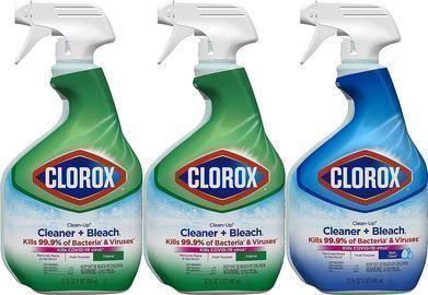 3 Piece Clorox Clean-Up Cleaner + Bleach Value Pack