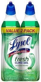 Lysol Forest Rain Toilet Bowl Cleaner Gel, 2 Pack