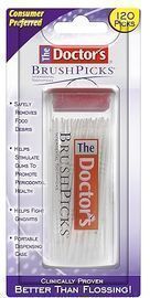 The Doctor's BrushPicks, Interdental Brushes and Dental Pick 2-in-1, 120ct