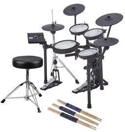 Roland TD-17KVX Generation 2 V-Drums Electronic Drum Set w/Stand, Throne and 3 sets of Drum Sticks