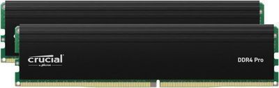 Crucial Pro RAM 32GB Kit (2x16GB) DDR4 3200MT/s Desktop Memory