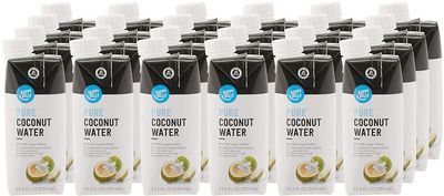 24 Count of Happy Belly Coconut Water