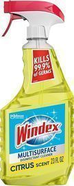 Windex Multisurface Cleaner - Citrus Fresh Scent - 23oz