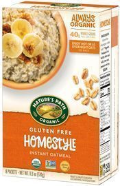 Nature's Path Organic Gluten Free Homestyle Instant Oatmeal