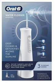 Oral-B Portable Oral Water Flosser Handle with 2 Nozzles