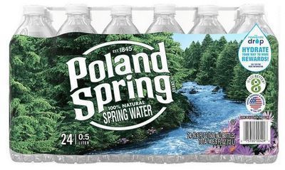 24 pack of Poland Spring Water, 16.9 Fl. Oz.