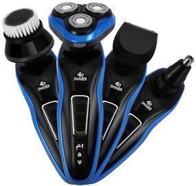 4 In 1 USB Rechargeable Electric Wet or Dry Shaver