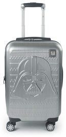 21" Darth Vader Embossed Silver Spinner Suitcase