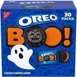 30 Snack Packs of Oreo Orange Creme Halloween Cookies