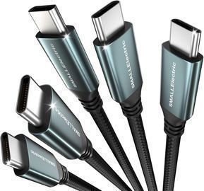 5 Pack of 6 Foot USB C to USB C Charging Cables