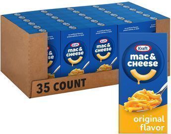 35pk Kraft Original Flavor Macaroni and Cheese Dinner (7.25 oz Boxes)