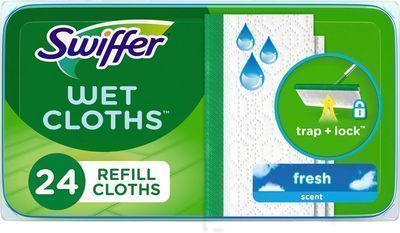 Swiffer Sweeper Wet Mopping Cloths, 24 Count