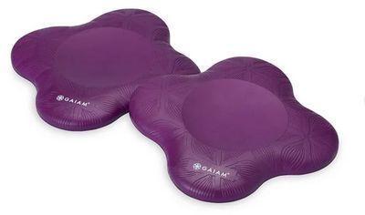 Gaiam 1" Thick Yoga Knee Pads, Pair