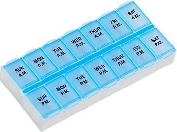 Ezy Dose Weekly 7-Day AM/PM Pill Case