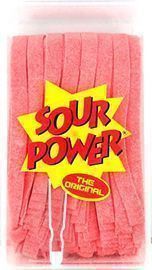 Sour Power Strawberry Belts, 42.3 Oz Package