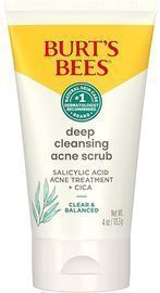 Burts Bees Clear and Balanced Deep Cleansing Acne Scrub