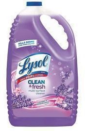 4 Pack of 144 Oz. of Lysol Lavender and Orchard Multi-Surface Cleaner