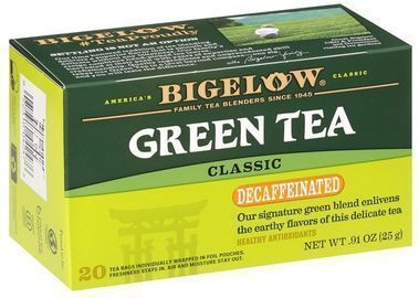 6 Pack of Bigelow Classic Decaf Green Tea Bags, 120 Count