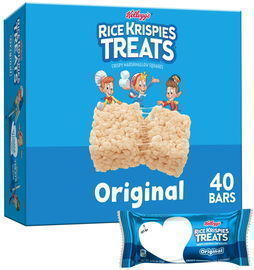 Rice Krispies Treats Original Chewy Crispy Marshmallow Squares, 40ct