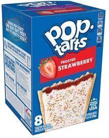 Pop-Tarts Strawberry Frosted Toaster Pastries, 8 Count, 13.5 oz.