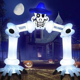 13' Halloween Inflatables Skeleton Archway