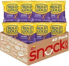 40 Count 1oz Rold Gold Pretzels Sticks