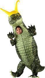 Marvel Alligator Loki Official Youth Inflatable Halloween Costume