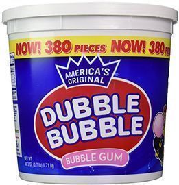 380 Count Tub of Dubble Bubble Original Flavor