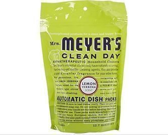 20 Count of Meyers Clean Day Lemon Verbena Automatic Dish Packs