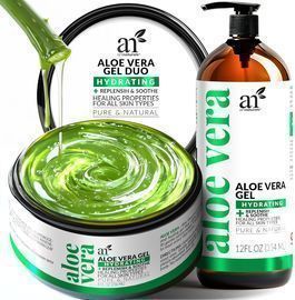 2 Count ArtNaturals Aloe Vera Gel Set