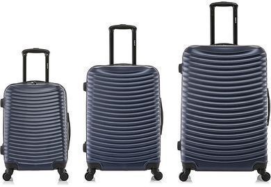 Dukap Adly 3 Piece Hardside Spinner Luggage Set