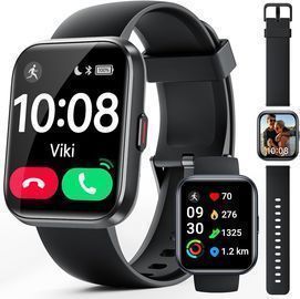 1.8" HD Screen Fitness Tracker Smartwatch