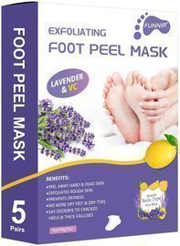 5 Pair Exfoliant Foot Peel Mask