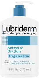 Lubriderm Daily Moisture Lotion, Fragrance-Free, 16oz.