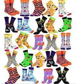 24 Pairs of Kids Halloween Socks