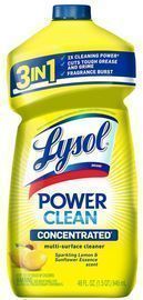 48 Oz of Lysol Concentrated Multi-Surface Cleaner In Sparkling Lemon & Sunflower