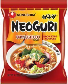 10 Pack Nongshim Neoguri Spicy Seafood Ramen Noodle Soup