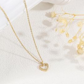 Dainty Gold Heart Necklace