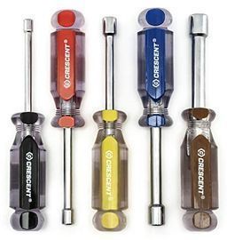 5 Piece Crescent SAE Solid Shaft Tri-Lobe Acetate Nutdriver Set