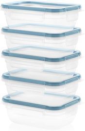 10 Piece Plastic Food Storage Containers Set