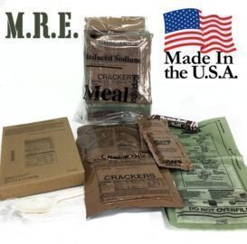 MRE "Meal Ready To Eat" Meal - With a Self Heating System