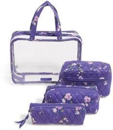 Vera Bradley Outlet 4 Pc. Cosmetic Organizer Set In Various Colors & Patterns