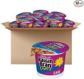 Kellogg's Raisin Bran Crunch Breakfast Cereal, 12 Cups