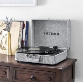 Bluetooth Suitcase Record Player