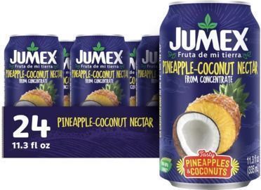 Jumex Pineapple-Coconut Nectar, 24 Pack