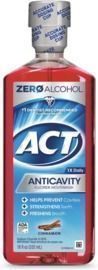 Act Anticavity Cinnamon Fluoride Rinse, 18oz