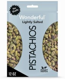 Wonderful Lightly Salted Shelled Pistachios, 12oz