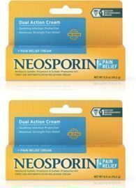 Neosporin + Maximum Strength Pain Relief Cream, 2 Pack