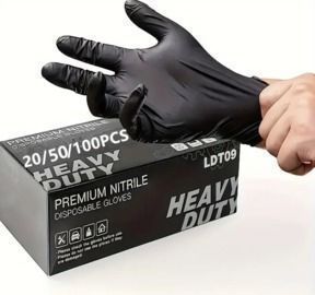 Heavy-Duty Nitrile Cleaning Gloves - 50ct