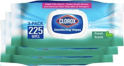 Clorox Fresh Scent Disinfecting Wipes, 75 Pack